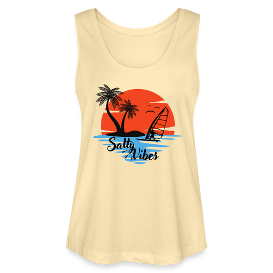 Frauen Bio Tank Top MINTER -salty vibes- - Creme