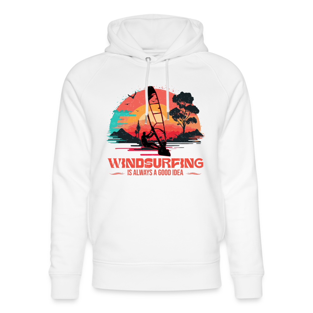 Unisex Bio-Hoodie -good idea- - Weiß