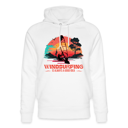 Unisex Bio-Hoodie -good idea- - Weiß