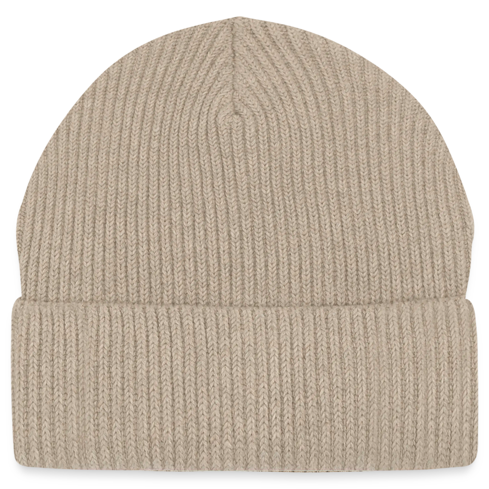 Unisex Bio BEANIE - Sand meliert