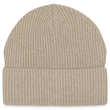 Unisex Bio BEANIE - Sand meliert