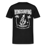 Männer Premium Bio T-Shirt -better life- - Schwarz