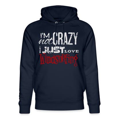 Unisex Bio-Hoodie -crazy- - Navy