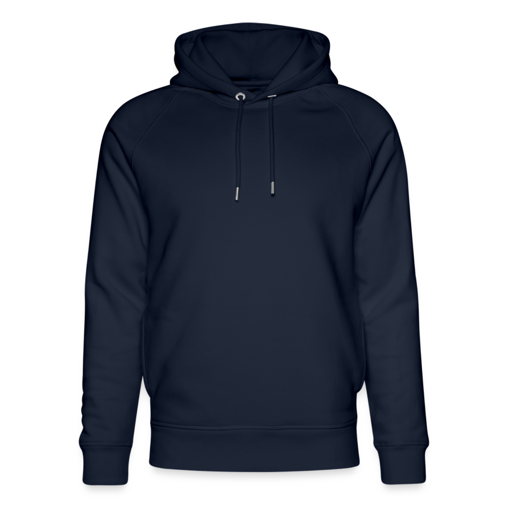 Unisex Bio-Hoodie -sprich mich nicht an- - Navy