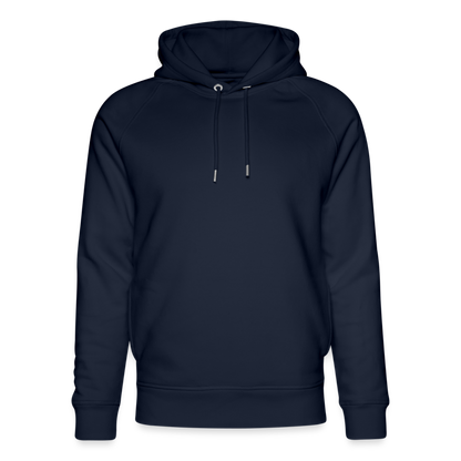 Unisex Bio-Hoodie -sprich mich nicht an- - Navy