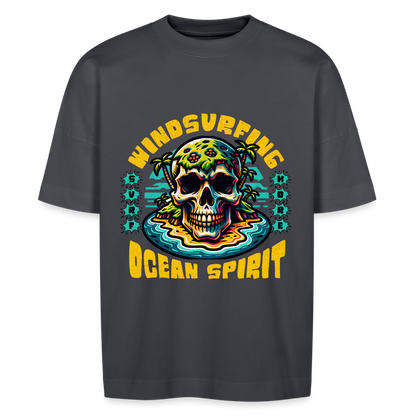 Unisex Oversize Bio-T-Shirt -ocean spirit- - Indigoblau