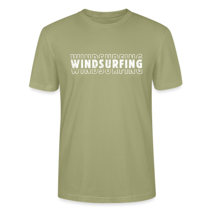 Unisex T-Shirt CRAFTER -windsurfing- - Nebelgrün