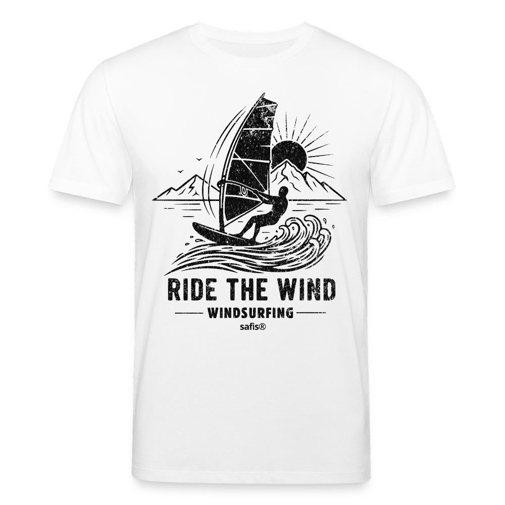 Unisex Bio-T-Shirt CREATOR -ride the wind- - Weiß