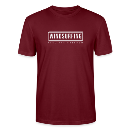 Unisex T-Shirt CRAFTER -feel the freedom I- - Burgunderrot