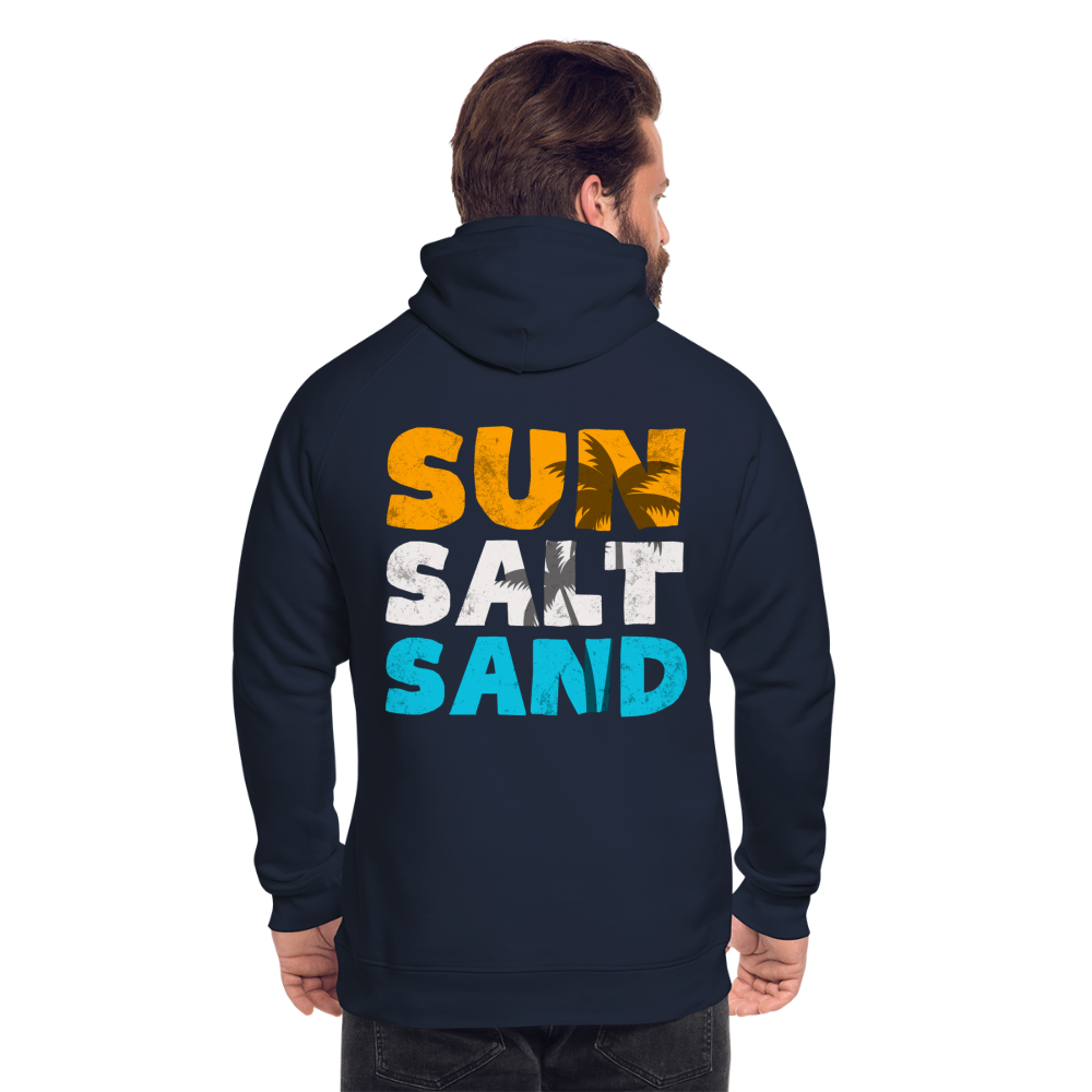 Unisex Bio-Hoodie -sun salt sand- - Navy