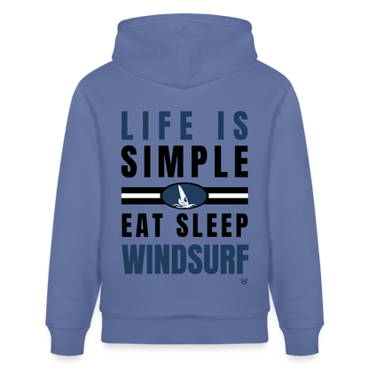 Unisex Bio-Hoodie CRUISER - Blau