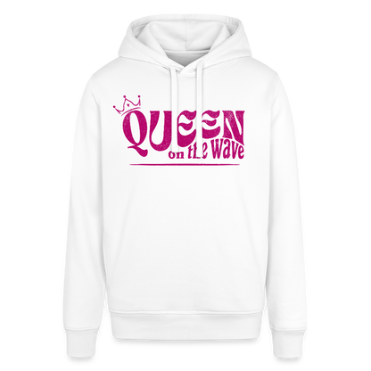 Unisex Hoodie -Queen on the wave- - Weiß