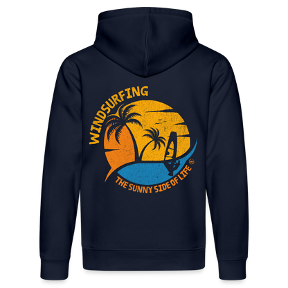Unisex Bio-Hoodie DRUMMER -sunny side- - French Navy