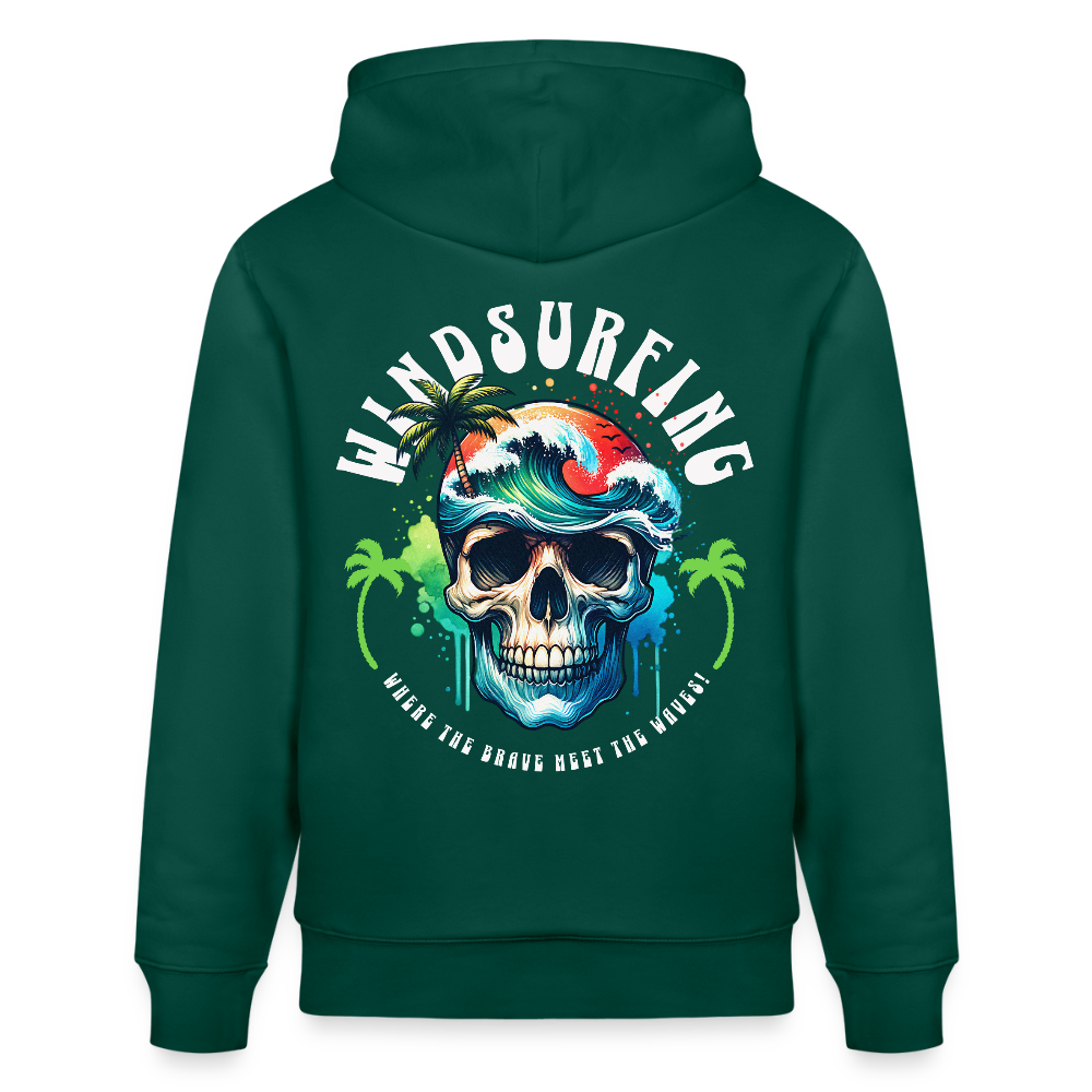 Unisex Bio-Hoodie CRUISER -be brave- - Forest