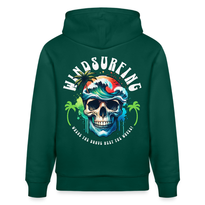 Unisex Bio-Hoodie CRUISER -be brave- - Forest