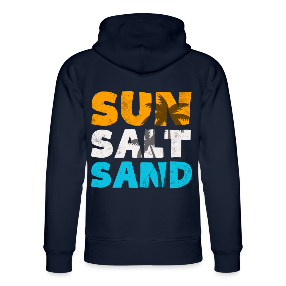 Unisex Bio-Hoodie -sun salt sand- - Navy