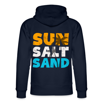 Unisex Bio-Hoodie -sun salt sand- - Navy