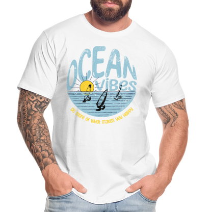 Männer Premium Bio T-Shirt -do more- - Weiß