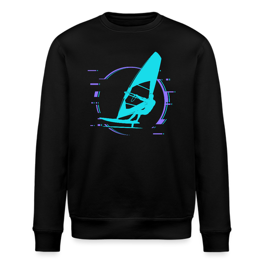 Unisex Bio-Sweatshirt ROLLER -simple- - Schwarz