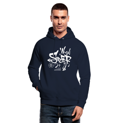 Unisex Bio-Hoodie -good vibes- - Navy