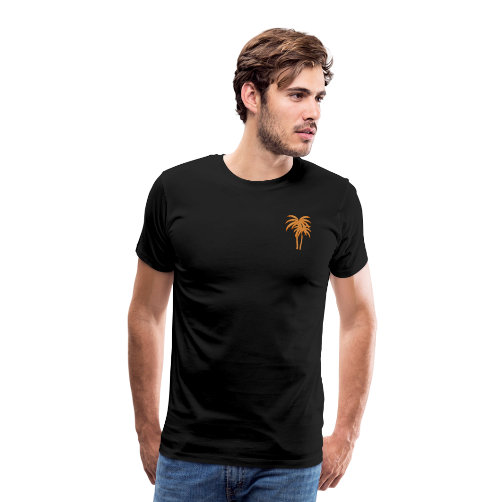 Männer Premium T-Shirt -beach- - Schwarz