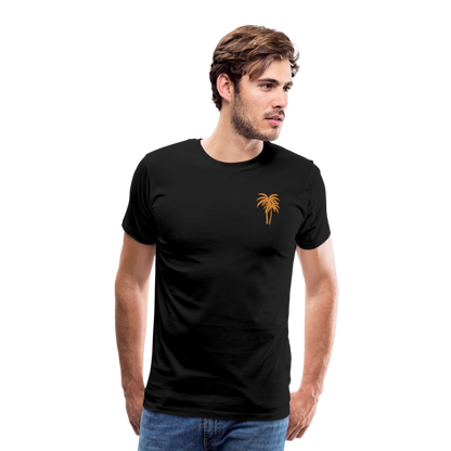 Männer Premium T-Shirt -beach- - Schwarz