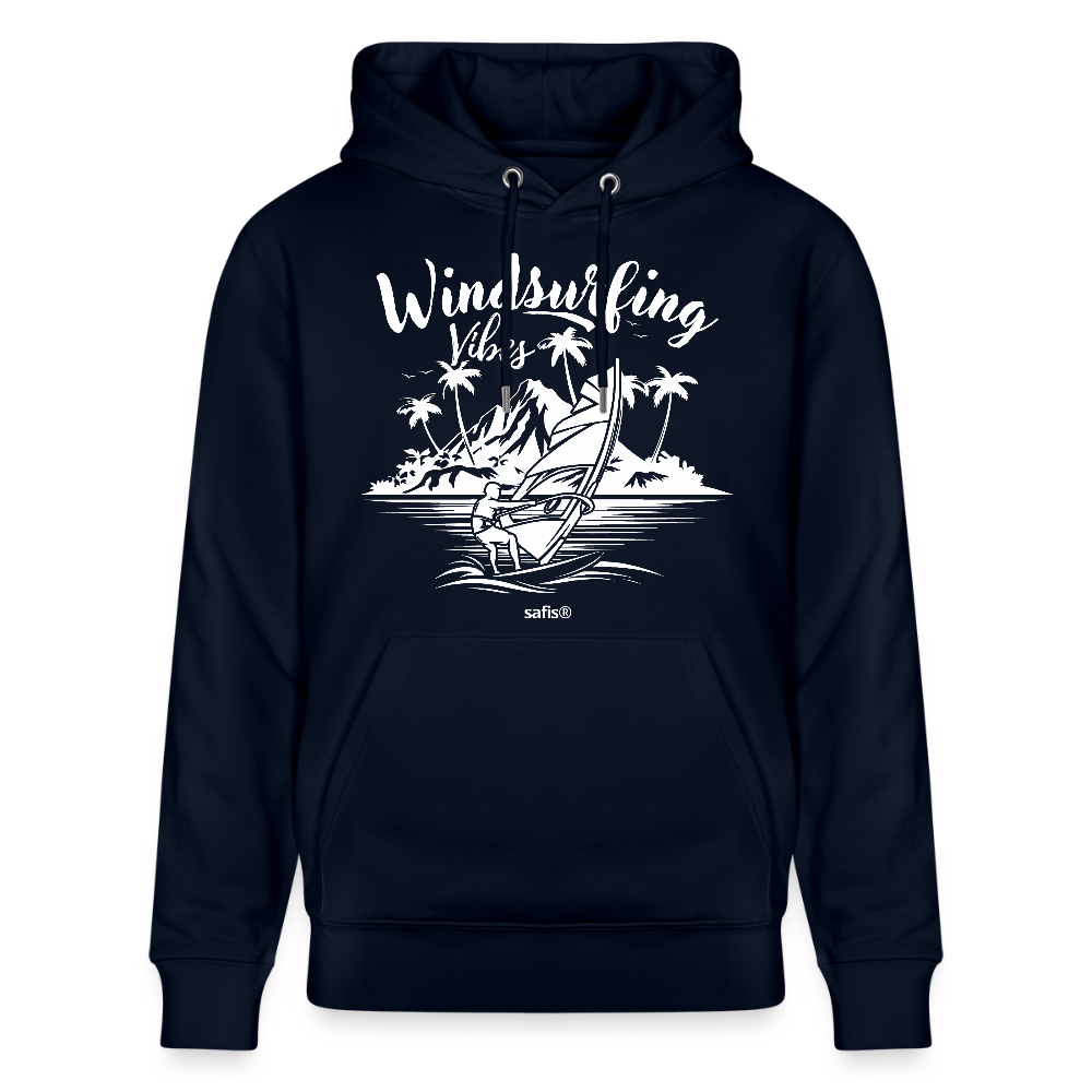 Unisex Bio-Hoodie CRUISER -Windsurfing Vibes- - Navy