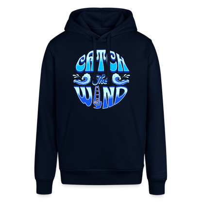 Unisex Bio-Hoodie -catch the wind- - Navy