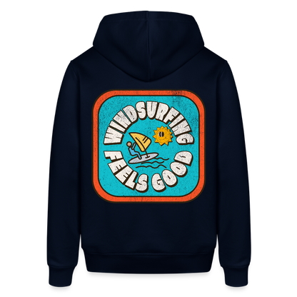 Unisex Bio-Hoodie -feels good- - Navy