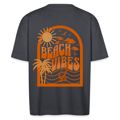 Unisex Oversize Bio-T-Shirt -beach- - Indigoblau