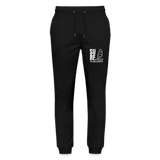Unisex Bio Jogginghose -surf to be happy- - Schwarz