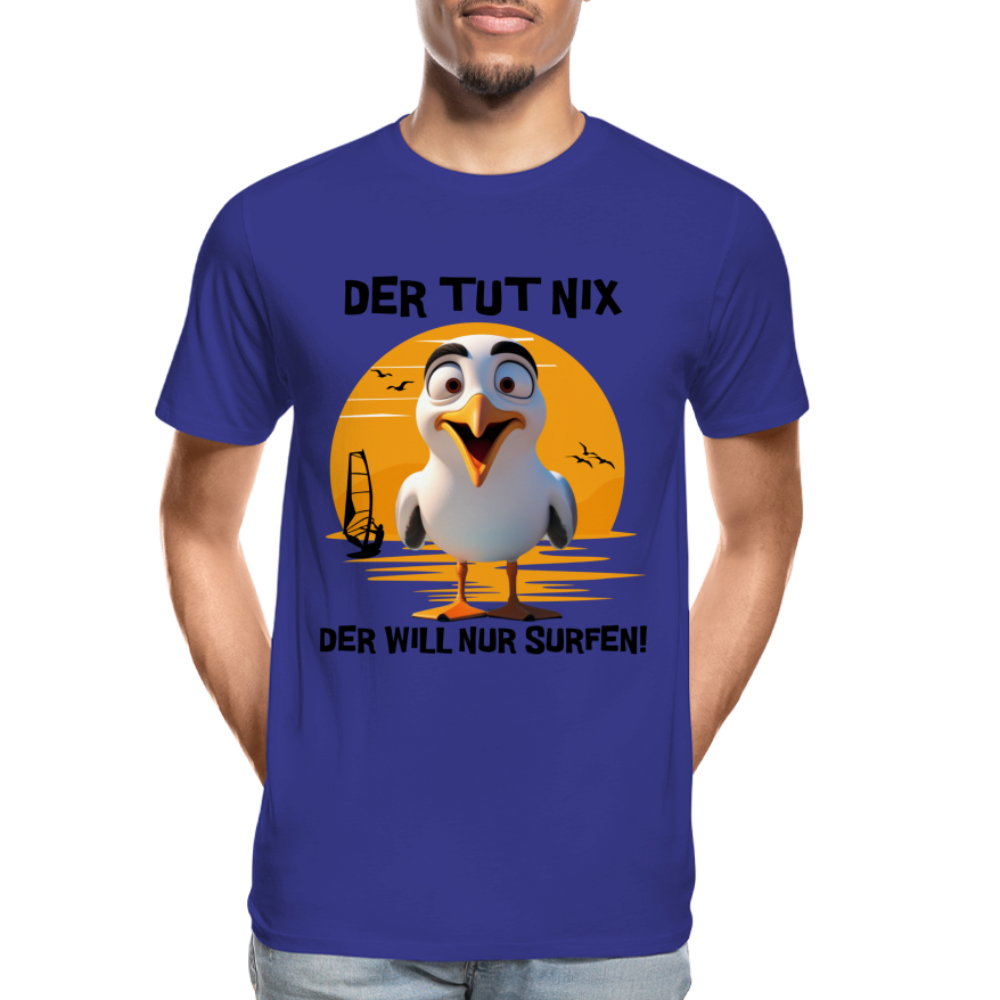 Männer Premium Bio T-Shirt -der tut nix- - Königsblau