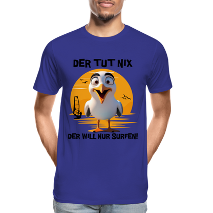 Männer Premium Bio T-Shirt -der tut nix- - Königsblau