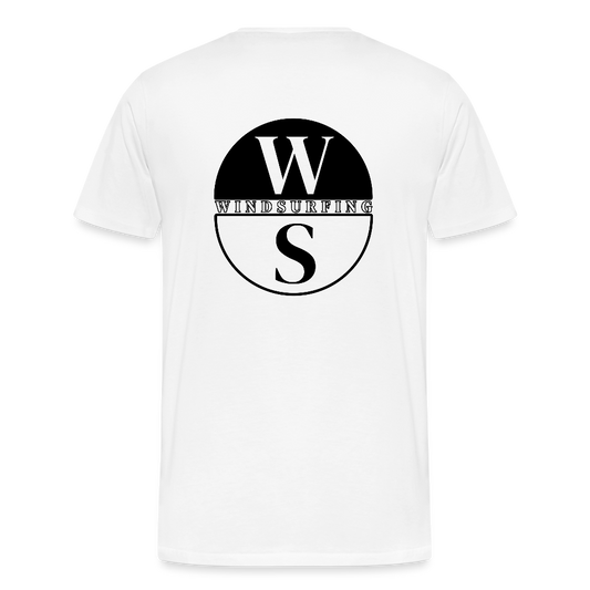 Männer Premium Bio T-Shirt -ws- - Weiß