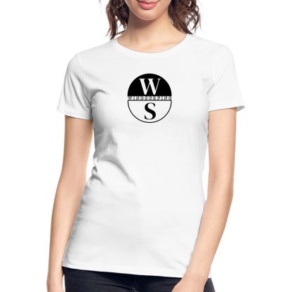 Frauen Premium Bio T-Shirt -ws- - Weiß