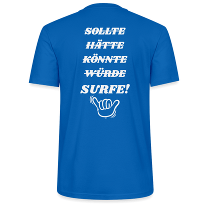 Schwarzes CRAFTER Shirt surfe! – Geschenk für Windsurf Freunde.  