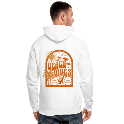 Unisex Bio-Hoodie -beach- - Weiß