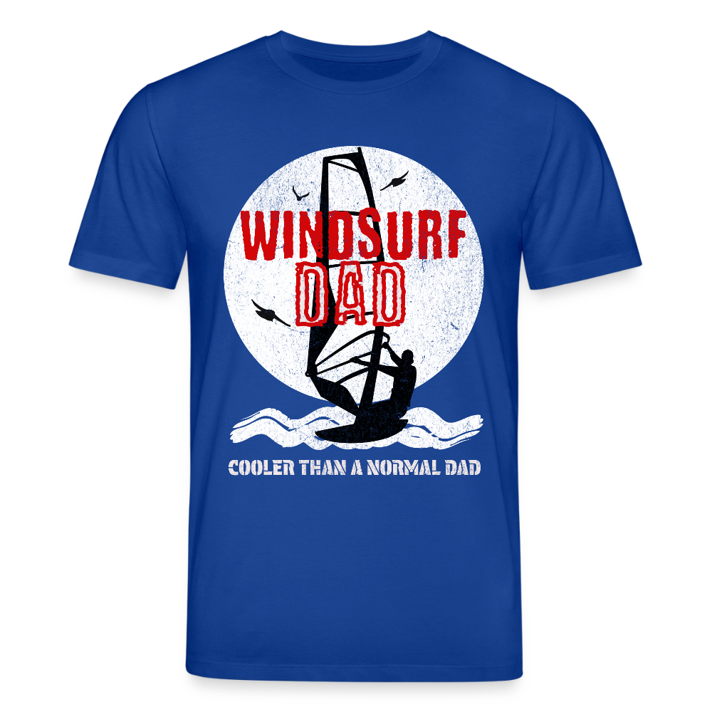 safis® Geschenkidee für Windsurf-Papas -windsurfdad- Unisex Bio-T-Shirt CREATOR - Dunkelblau