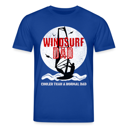 safis® Geschenkidee für Windsurf-Papas -windsurfdad- Unisex Bio-T-Shirt CREATOR - Dunkelblau