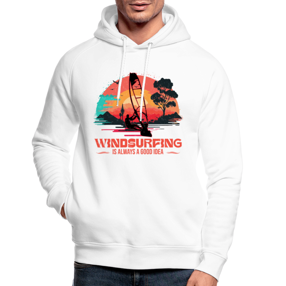 Unisex Bio-Hoodie -good idea- - Weiß