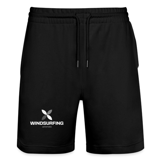 Unisex Bio Joggingshorts -adventures- - Schwarz