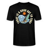 Unisex T-Shirt CRAFTER -good day to surf- - Schwarz