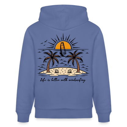 Unisex Bio-Hoodie CRUISER -better life- - Blau