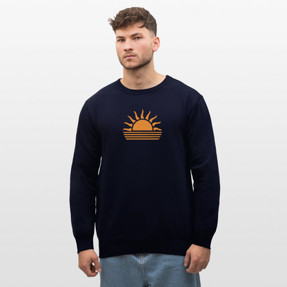 Unisex Bio-Sweatshirt -sunset- - Navy