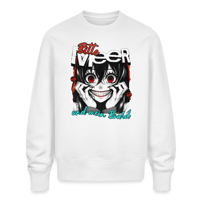 Unisex Oversize Pullover - Weiß