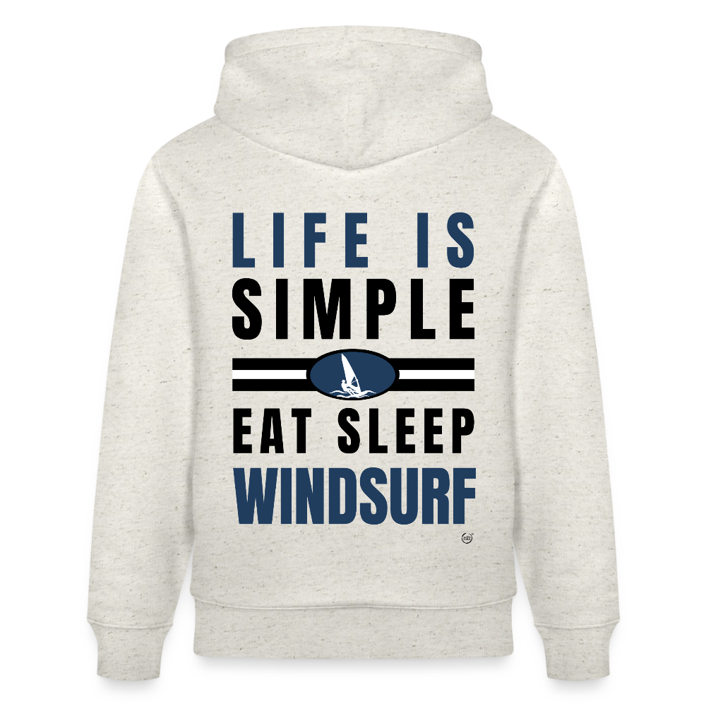 Unisex Bio-Hoodie CRUISER - Beige meliert