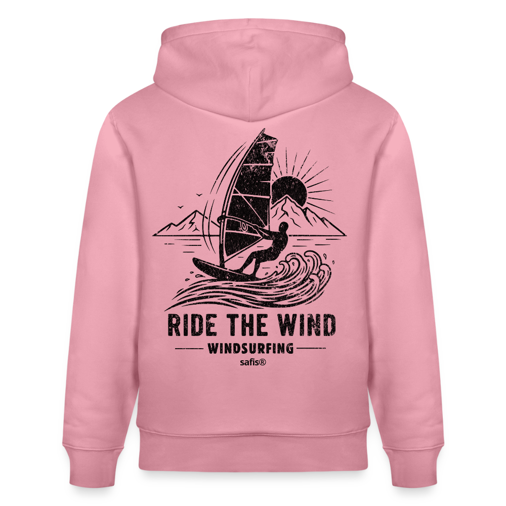Unisex Bio-Hoodie CRUISER -ride the wind- - Lila Traum