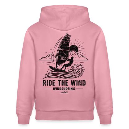 Unisex Bio-Hoodie CRUISER -ride the wind- - Lila Traum
