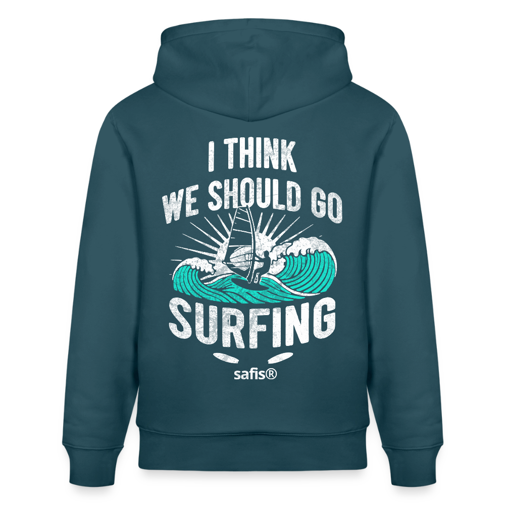 safis® Windsurf Hoodie CRUISER -surfin- - Dunkles Petrol
