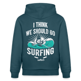 safis® Windsurf Hoodie CRUISER -surfin- - Dunkles Petrol